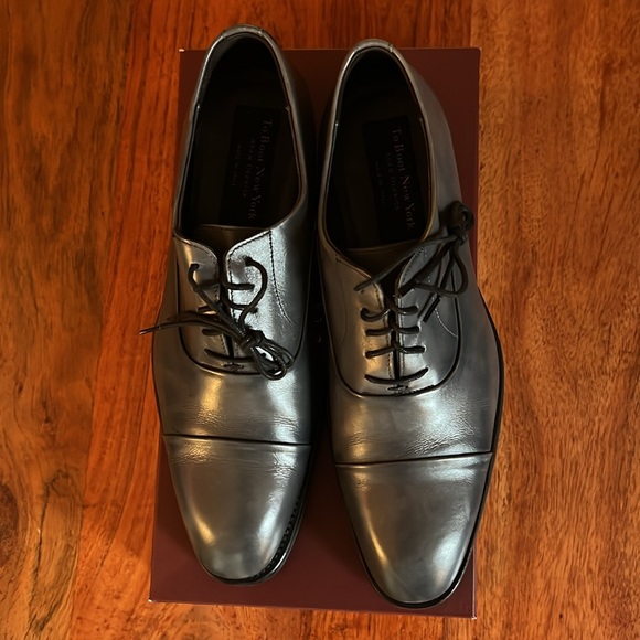 To Boot - Grey leather dress shoes - Picture 5 of 8